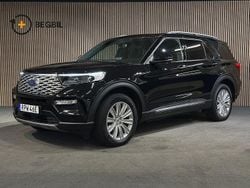 Svart Begagnad 2021 Ford Explorer SUV | 398 400 kr (Superpris)