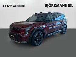 Röd Begagnad 2024 Kia EV9 GT-Line SUV | 809 900 kr (Marknadspris)