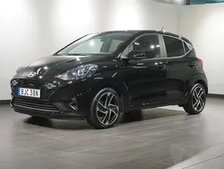 Svart Begagnad 2023 Hyundai i10 Advanced Halvkombi | 169 800 kr (Bra pris)