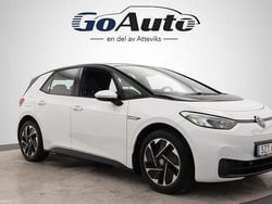 Vit Begagnad 2021 VW ID.3 Pro Performance Halvkombi | 224 500 kr (Bra pris)