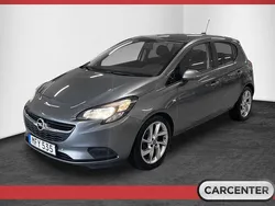Grå Begagnad 2018 Opel Corsa Enjoy Halvkombi | 94 500 kr (Marknadspris)