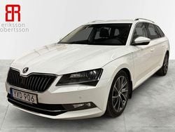 Vit Begagnad 2018 Skoda Superb LAURIN & KLEMENT Kombi | 229 900 kr (Lite dyr)