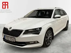 Vit Begagnad 2018 Skoda Superb LAURIN & KLEMENT Kombi | 229 900 kr (Lite dyr)