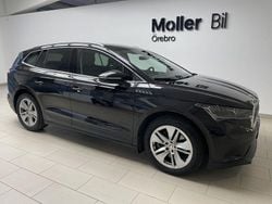 Svart (black magic metallic) Begagnad 2022 Skoda Enyaq iV SUV | 369 900 kr (Marknadspris)