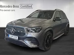 Grå (selenitgrå metallic ) Begagnad 2024 Mercedes GLE350e AMG line SUV | 999 000 kr (Marknadspris)