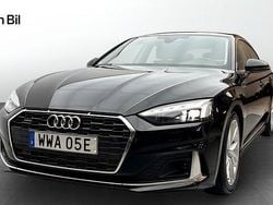 Brilliantsvart Begagnad 2021 Audi A5 Sportback Advanced Plus Halvkombi | 339 000 kr (Marknadspris)