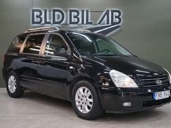 Svart Begagnad 2007 Kia Carnival Minibuss | 39 900 kr