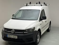 Vit Begagnad 2018 VW Caddy Minibuss | 119 000 kr