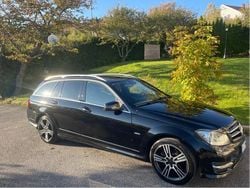 Svart Begagnad 2014 Mercedes C220 Avantgarde Kombi | 95 000 kr (Superpris)