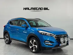 Ljusblå Begagnad 2017 Hyundai Tucson SUV | 164 500 kr (Marknadspris)