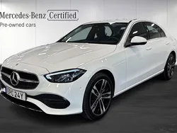 Vit Begagnad 2024 Mercedes C300e Sedan | 459 000 kr (Superpris)