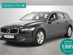 Svart Begagnad 2021 Volvo V60 Momentum Kombi | 299 800 kr (Marknadspris)