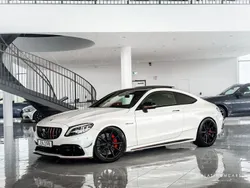 Vit Begagnad 2019 Mercedes C63S AMG AMG Sportkupé | 879 000 kr (Dyr)