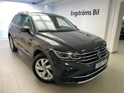 Grå Begagnad 2021 VW Tiguan Elegance SUV | 279 000 kr (Bra pris)