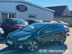 Svart (svart metallic) Begagnad 2016 Kia Ceed GT-Line Kombi | 113 000 kr (Lite dyr)