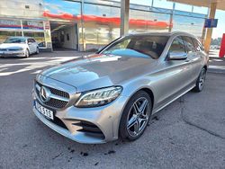Silver Begagnad 2019 Mercedes C220 AMG line Kombi | 339 500 kr (Lite dyr)