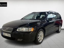 Svart Begagnad 2007 Volvo V70 Standard Kombi | 39 900 kr (Marknadspris)