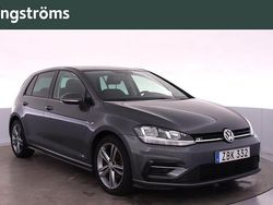 Mörkgrå Begagnad 2017 VW Golf VII R-line Halvkombi | 139 000 kr (Marknadspris)