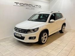Vit Begagnad 2015 VW Tiguan R-line SUV | 139 900 kr (Marknadspris)