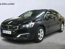 Svart Begagnad 2015 Peugeot 508 Active Sedan | 99 900 kr (Marknadspris)