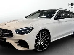 Vit (white) Begagnad 2021 Mercedes E220 AMG Kombi | 428 700 kr (Marknadspris)
