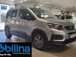 Grå Begagnad 2021 Peugeot Rifter Minibuss | 249 000 kr (Marknadspris)