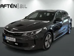 Grå Begagnad 2018 Kia Optima Hybrid 2 Sedan | 179 900 kr (Bra pris)