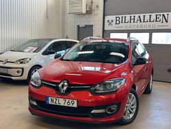 Röd Begagnad 2016 Renault Mégane GrandTour LIMITED Kombi | 139 900 kr (Lite dyr)