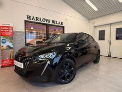 Svart Begagnad 2022 Peugeot 208 Allure Halvkombi | 158 900 kr (Bra pris)