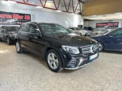 Svart Begagnad 2017 Mercedes GLC220 AMG line SUV | 269 900 kr (Marknadspris)