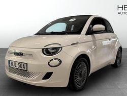 Vit Begagnad 2022 Fiat 500e Icon Cab | 229 900 kr (Lite dyr)
