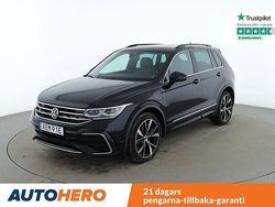 Svart Begagnad 2022 VW Tiguan R-line SUV | 374 000 kr (Dyr)