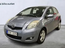 Blå Begagnad 2010 Toyota Yaris Halvkombi | 59 000 kr (Marknadspris)