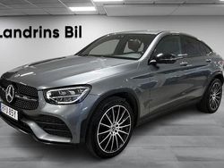 Grå Begagnad 2022 Mercedes GLC400d AMG Sportkupé | 579 900 kr