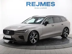 Grå Begagnad 2021 Volvo V60 R-Design Kombi | 369 500 kr (Marknadspris)