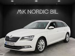 Vit Begagnad 2016 Skoda Superb Style Kombi | 119 900 kr (Marknadspris)
