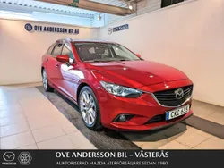 Röd Begagnad 2014 Mazda 6 Optimum Kombi | 159 900 kr (Lite dyr)