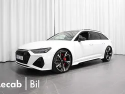 Glaciärvit metallic Begagnad 2024 Audi RS6 Performance Kombi | 1 399 500 kr (Lite dyr)