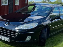 Svart Begagnad 2009 Peugeot 407 Kombi | 15 000 kr (Bra pris)
