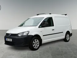 Vit Begagnad 2015 VW Caddy Maxi Minibuss | 84 900 kr (Marknadspris)