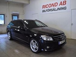 Svart Begagnad 2009 Mercedes C350 Avantgarde Kombi | 89 900 kr