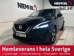 Svart Begagnad 2022 Nissan Qashqai 360º SUV | 269 900 kr (Marknadspris)