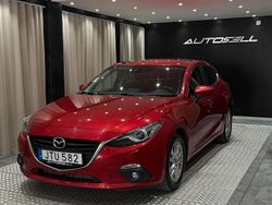 Röd Begagnad 2016 Mazda 3 Inclusive Halvkombi | 84 900 kr (Marknadspris)