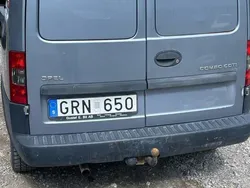 Grå Begagnad 2008 Opel Combo Minibuss | 24 000 kr (Marknadspris)