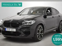 Svart Begagnad 2019 BMW X4 Competition Edition SUV | 549 900 kr (Marknadspris)