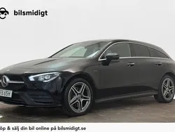 Svart Begagnad 2021 Mercedes CLA250 Shooting Brake Kombi | 269 900 kr