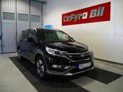 Svart Begagnad 2015 Honda CR-V Executive SUV | 199 900 kr (Marknadspris)