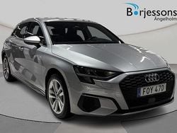 Silver Begagnad 2020 Audi A3 Sportback Proline Halvkombi | 219 000 kr