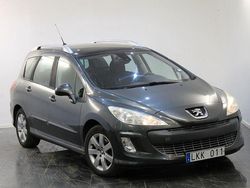 Mörkgrå Begagnad 2008 Peugeot 308 Kombi | 39 900 kr (Lite dyr)