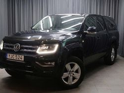 Svart Begagnad 2017 VW Amarok Pickup | 249 000 kr (Marknadspris)